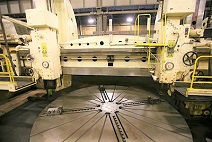 187 Inch Skoda Vertical Boring Mill