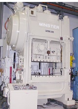 200 Ton Minster P2-200 Straight Side Press