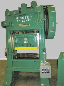 60 Ton Minster P2-60 Straight Side Press